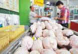 افزایش قیمت مرغ,کاهش مصرف مرغ