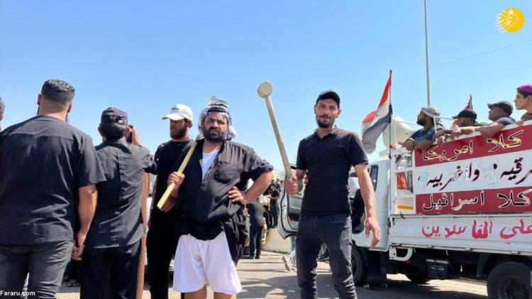 تصاویر اعتراضات در عراق