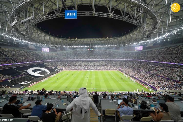 تصاویر افتتاح ورزشگاه ۶۷۵ میلیونی میزبان فینال جام جهانی قطر,عکس های ورزشگاه میزبان جام جهانی قطر,تصاویر استادیوم لوسیل در قطر