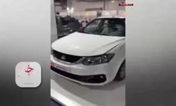 فیلم/ خودرو عجیب سایپا در نمایشگاه؛ نصف ساینا S نصف تیبا ۲