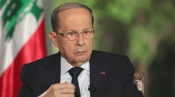 رئیس جمهوری لبنان,ترسیم مرزهای دریایی لبنان و اسرائیل