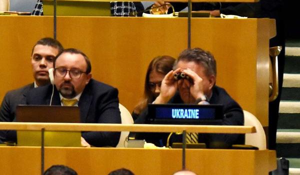 دوربین اوکراینی‌ها در سازمان ملل,اوکراین