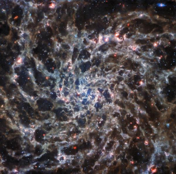 تلسکوپ فضایی جیمز وب,کهکشان در فاصله ۲۹ میلیون سال نوری از زمین