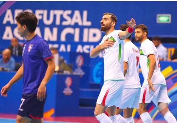 تیم ملی فوتسال ایران,صعود تیم ملی فوتسال به مرحله حذفی جام ملت‌های آسیا