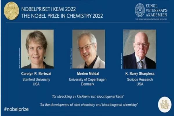 نوبل شیمی,برندگان نوبل شیمی ۲۰۲۲