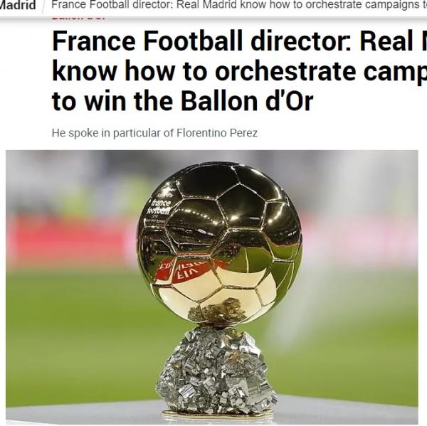 توپ طلا,رئال مادرید