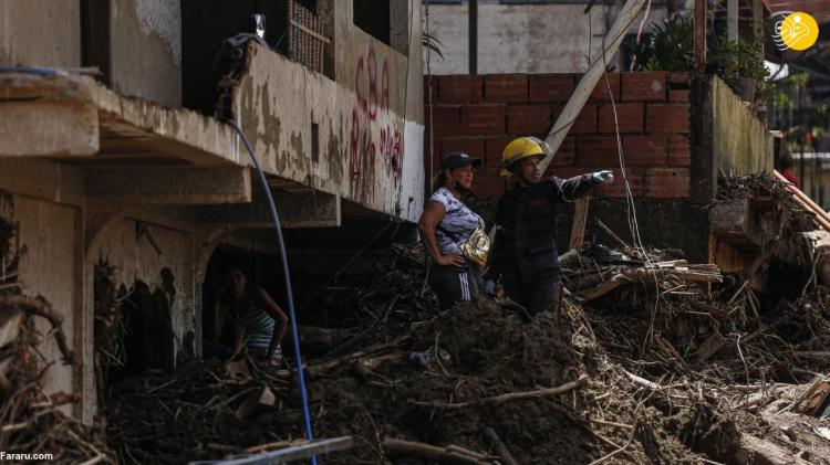 تصاویر رانش مرگبار زمین در ونزوئلا,عکس های رانش زمین در ونزوئلا,تصاویر رانش زمین در ونزوئلا