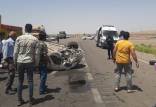 حوادث اصفهان,سقوط ماشین از پلی در اصفهان