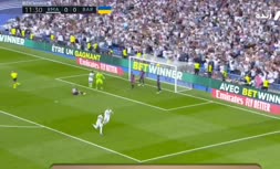 فیلم/ گل اول رئال مادرید به بارسلونا توسط بنزما 