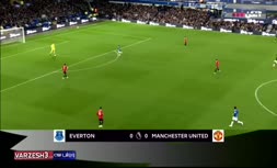 فیلم/ خلاصه دیدار اورتون 1-2 منچستریونایتد (هفته دهم لیگ برتر انگلیس)