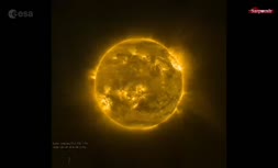 فیلم/ تایم‌لپس فوق‌العاده از خورشید طی 20 روز