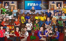 کاریکاتور مهدوی‌کیا در کنار بزرگان فوتبال,کاریکاتور,عکس کاریکاتور,کاریکاتور ورزشی