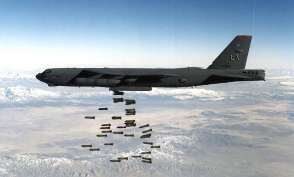 پیام پرواز بمب‌افکن‌های بی‌-۵۲,درگیری ایران و آمریکا