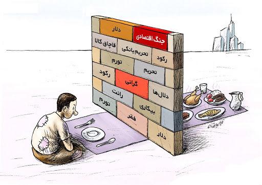 کوچک شدن سفره ایرانیان,رابطه نرخ دلارو قدرت خرید مردم