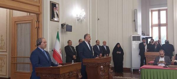 وزیر امور خارجه ایران و فیصل المقداد وزیر امور خارجه سوریه ,شکست رسمی برجام