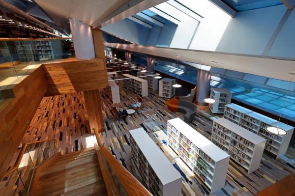افتتاح یکی از دیدنی‌ترین کتابخانه‌های جهان در دبی,کتابخانه محمد بن راشد در دبی