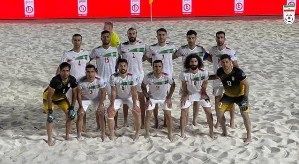 فوتبال ساحلی جام بین قاره‌ای 2022,دیدار تیم ملی فوتبال ساحلی ایران و پاراگوئه