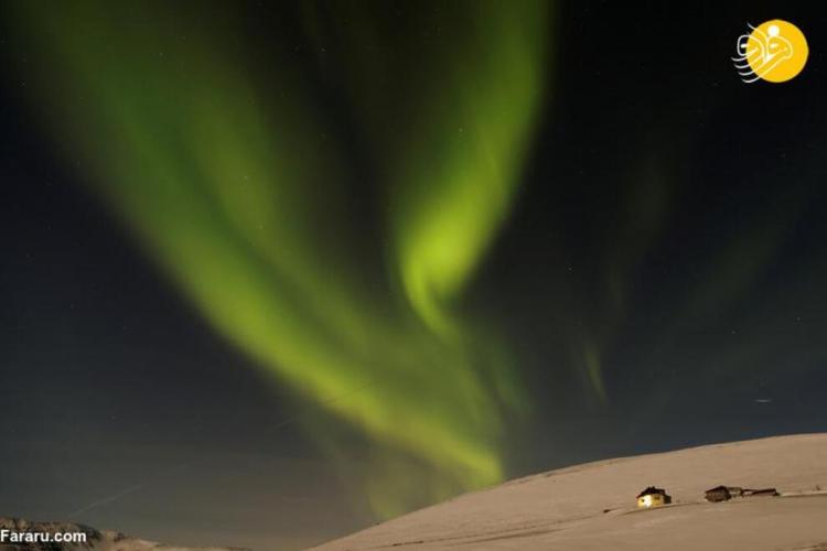 تصاویر شفق قطبی,عکس های پدیده تماشایی شفق قطبی در آسمان چهار کشور,تصاویری از شفق قطبی در نروژ