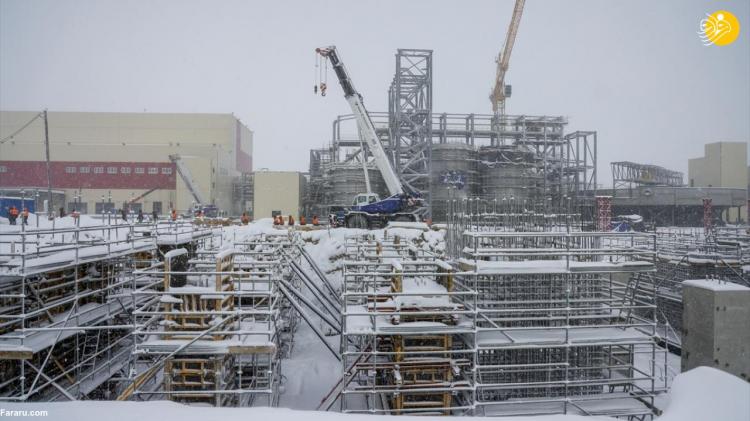 تصاویر کار در بزرگترین معدن مس روسیه در ۵۰ درجه زیر صفر,عکس های معدن مس روسیه,تصاویری از کارکنان معدن مس روسیه
