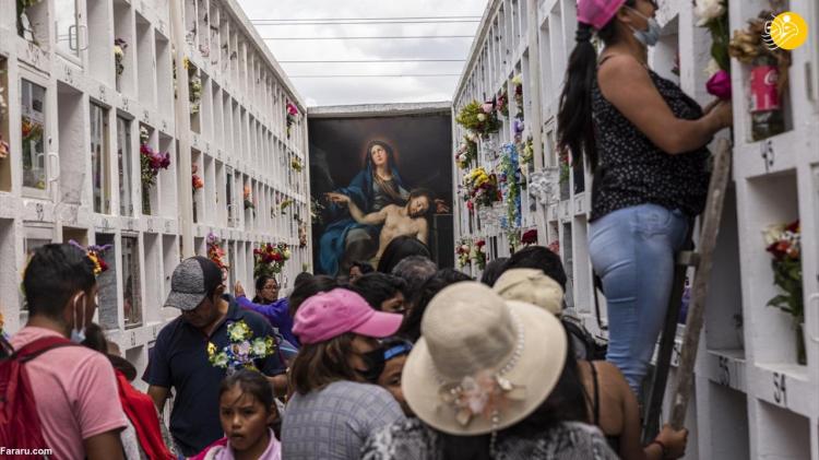 تصاویر روز مردگان در اکوادور,عکس های روز مردگان در اکوادور,تصاویری از یادبود مردگان در کشور اکوادور