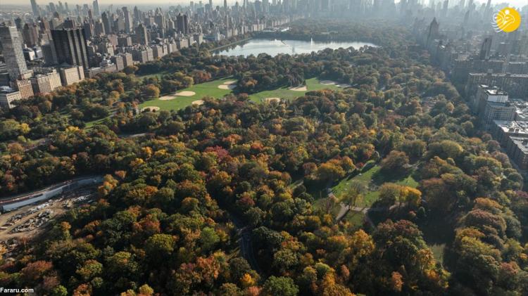 تصاویر پاییز در پارک مرکزی نیویورک,عکس های پاییز در پارک مرکزی نیویورک,تصاویری از پاییز در نیویورک
