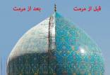 مرمت مسجدهای اصفهان, مرمت گنبد مسجد جامع عباسی و مسجد شیخ لطف‌الله