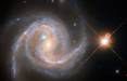 کهکشان مارپیچی,ماجرای درخشش دو ستاره در یک کهکشان مارپیچی