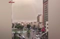 فیلم/ اولین باران و رنگین‌کمان پاییزی در تهران (آبان 1401)