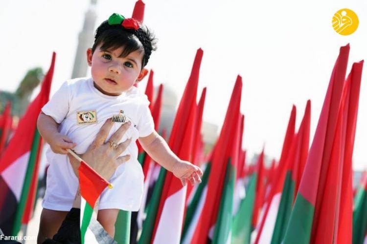 تصاویر جشن روز پرچم امارات,عکس های جشن روز پرچم امارات در نوامبر 2022,تصاویری از جشن روز امارات