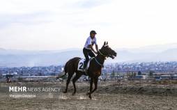 تصاویر کورس اسب دوانی پاییزه,عکس های نخستین روز از هفته اول کورس اسبدوانی,تصاویر مسابقات اسب دوانی در بجنورد