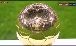 فیلم/ رونمایی از توپ طلا بنزما با حضور ایکر کاسیاس