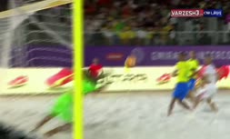 فیلم/ خلاصه دیدار فوتبال ساحلی ایران 2-1 برزیل (فینال مسابقات بین‌قاره‌ای ۲۰۲۲)