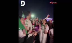 فیلم/ حضور تماشگران زن ایرانی در قطر برای مسابقات جام جهانی