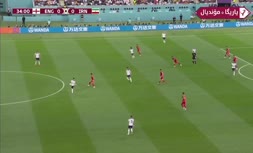 فیلم/ گل اول انگلیس به ایران توسط جود بلینگام