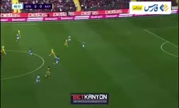 فیلم/ پاس گل تماشایی مجید حسینی در دیدار کایسری اسپور و قازی‌آنتپ