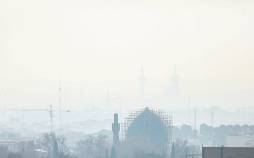 تصاویر هوای ناسالم اصفهان,عکس های آلودگی هوا در اصفهان,تصاویری از آلودگی هوا در اصفهان