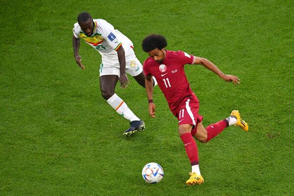 حذف قطر از جام جهانی,قطر سنگال
