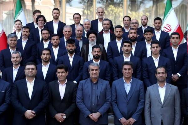 دیدار اجباری بازیکنان تیم ملی با رئیسی,تحقیر ایران برابر انگلیس