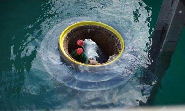 سطل هوشمند,ابداع سطل هوشمند شناور برای جمع آوری زباله های دریایی