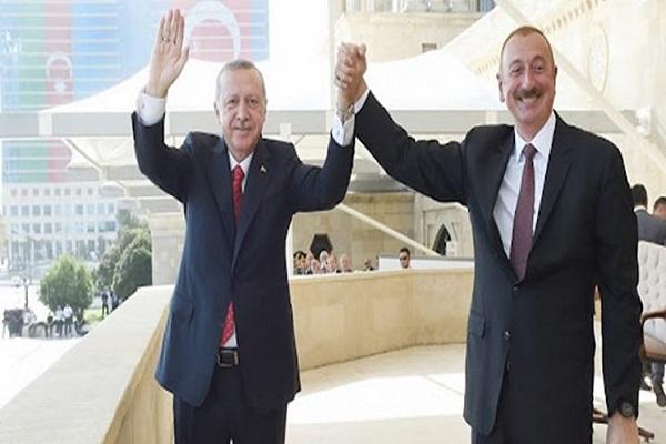رئیس جمهور ترکیه و جمهوری آذربایجان,خوشحالی علی اف و اردوغان از انجام رزمایش مشترک