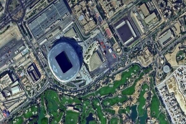 جام جهانی 2022از منظر فضا,ماهواره خلیفه‌ست