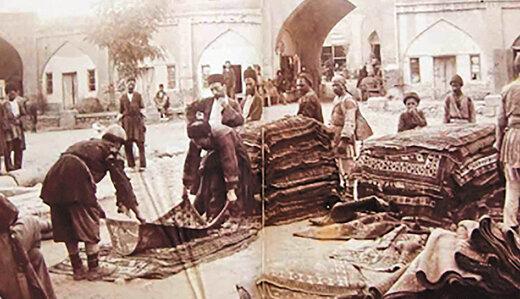 تجارت قالی درایران,دوره قاجار