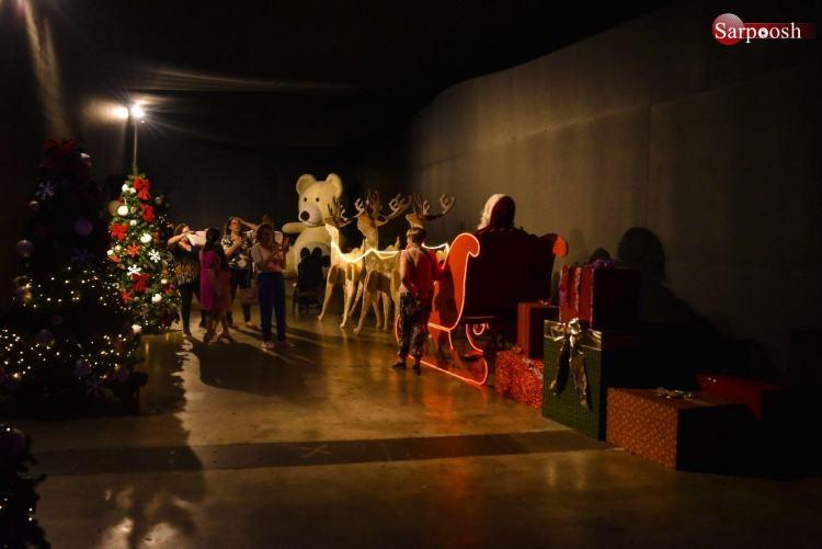تصاویر نمایشگاه کریسمس در ریودوژانیرو,عکس های نمایشگاه کریسمس در برزیل,تصاویر چراغ آرایی زیبا به مناسبت کریسمس در برزیل