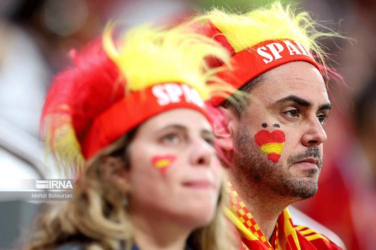 تصاویر دیدار آلمان و اسپانیا,عکس های دیدار آلمان و اسپانیا در جام جهانی قطر,تصاویر دیدار آلمان و اسپانیا در 6 آذر 1401