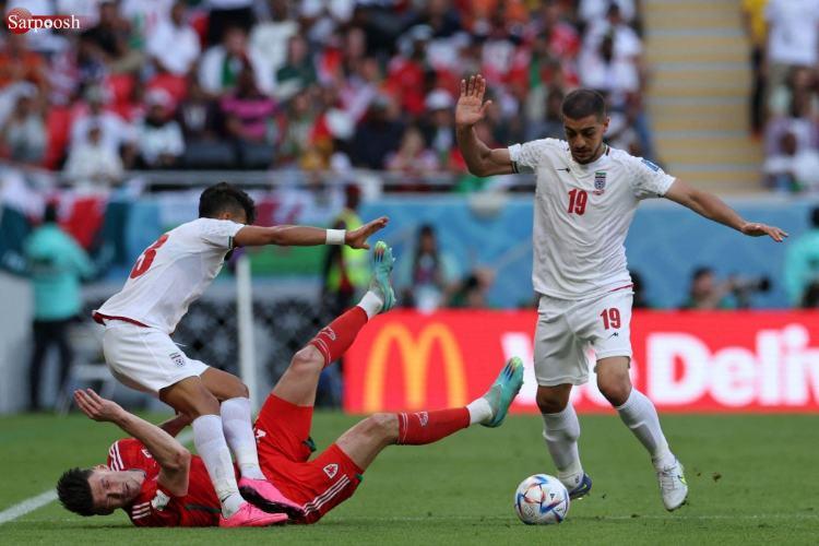 تصاویر دیدار ایران و ولز,عکس های تماشاگران دیدار ایران و ولز,عکس های دیدار ایران و ولز در جام جهانی 2022 قطر