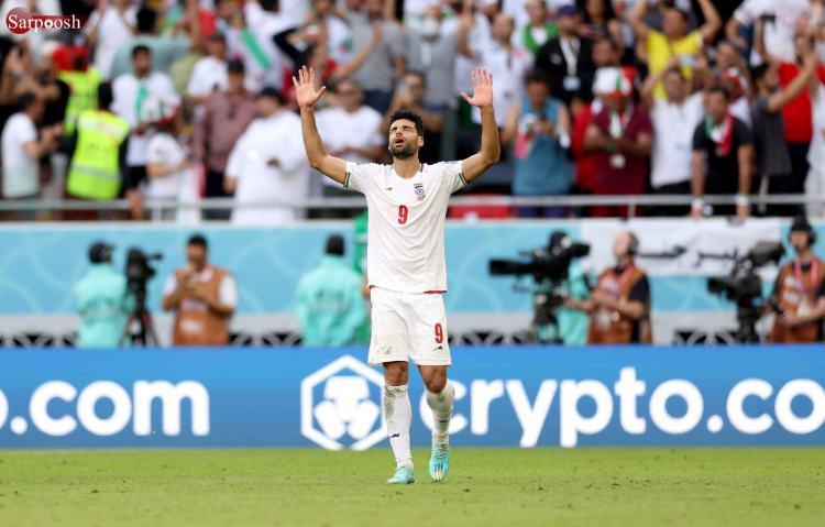تصاویر دیدار ایران و ولز,عکس های تماشاگران دیدار ایران و ولز,عکس های دیدار ایران و ولز در جام جهانی 2022 قطر