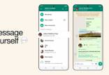 واتس اپ,قابلیت ارسال پیام به خود واتس اپ