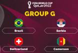جدول گروه G جام جهانی ۲۰۲۲ قطر,صعود برزیل و سوئیس