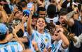 تصاویر تماشاگران زن فینال جام جهانی 2022 قطر,عکس های تماشاگران دیدار فرانسه و آرژانتین,تصاوبر تماشاگران جام جهانی قطر