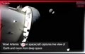واضح‌ترین ویدئوی منتشر شده از ماه و زمین